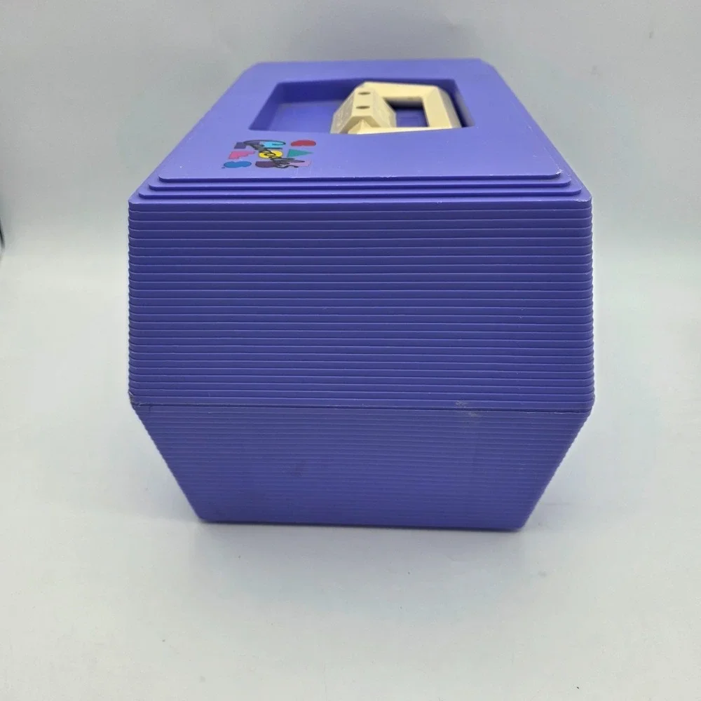 Vtg Caboodles Makeup/Nail Polish Case Organizer Model 2700 1980s Original Purple